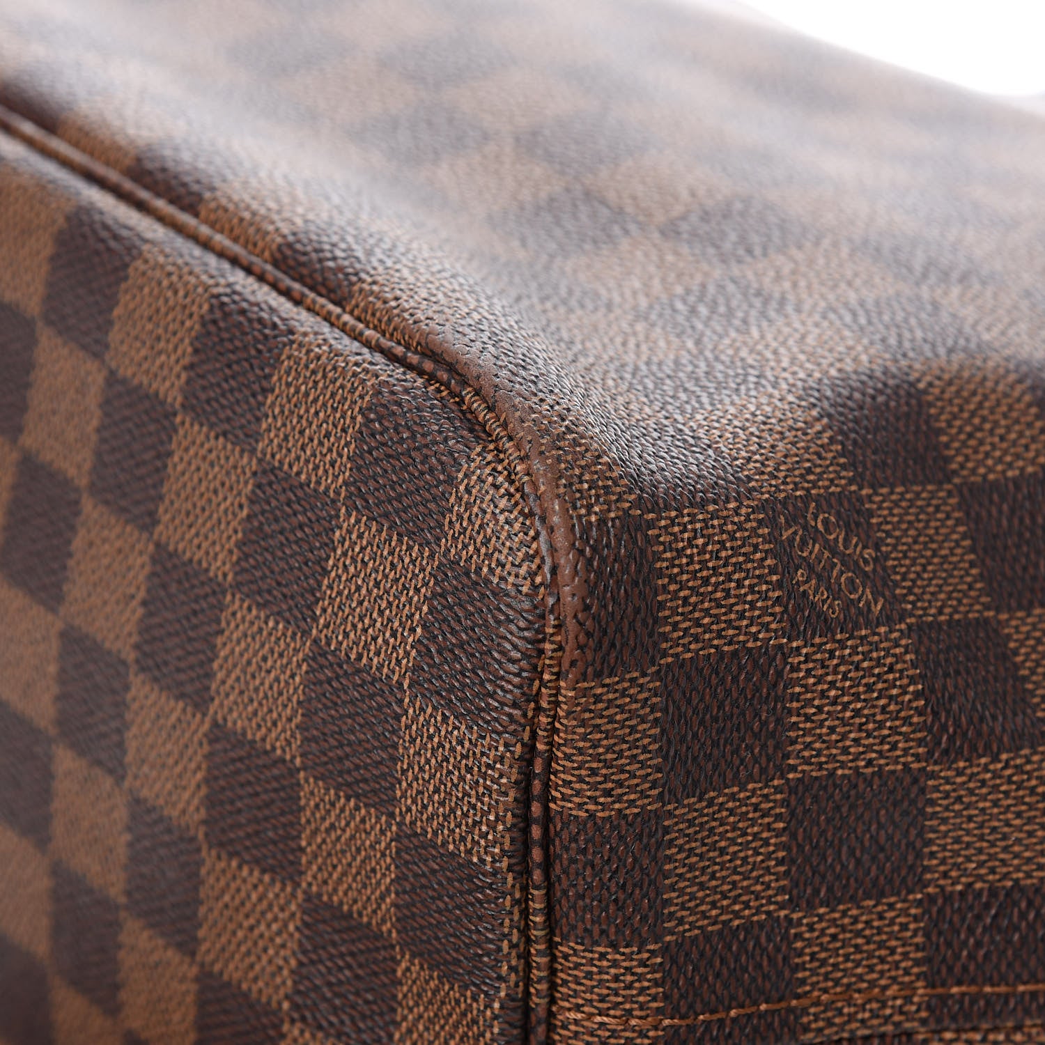 Louis Vuitton Damier Ebene Neverfull MM 9 of 14