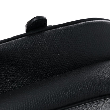 Christian Dior Grained Calfskin Saddle Bag Black 16 of 18