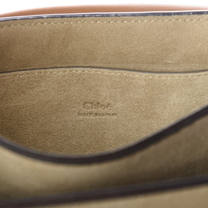 Chloe Suede Calfskin Small Faye Shoulder Bag Chestnut Brown 7 of 8