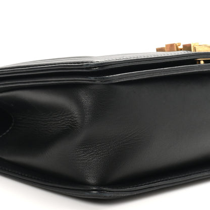 Chanel Lambskin Quilted Medium Boy Flap Black 9 of 11