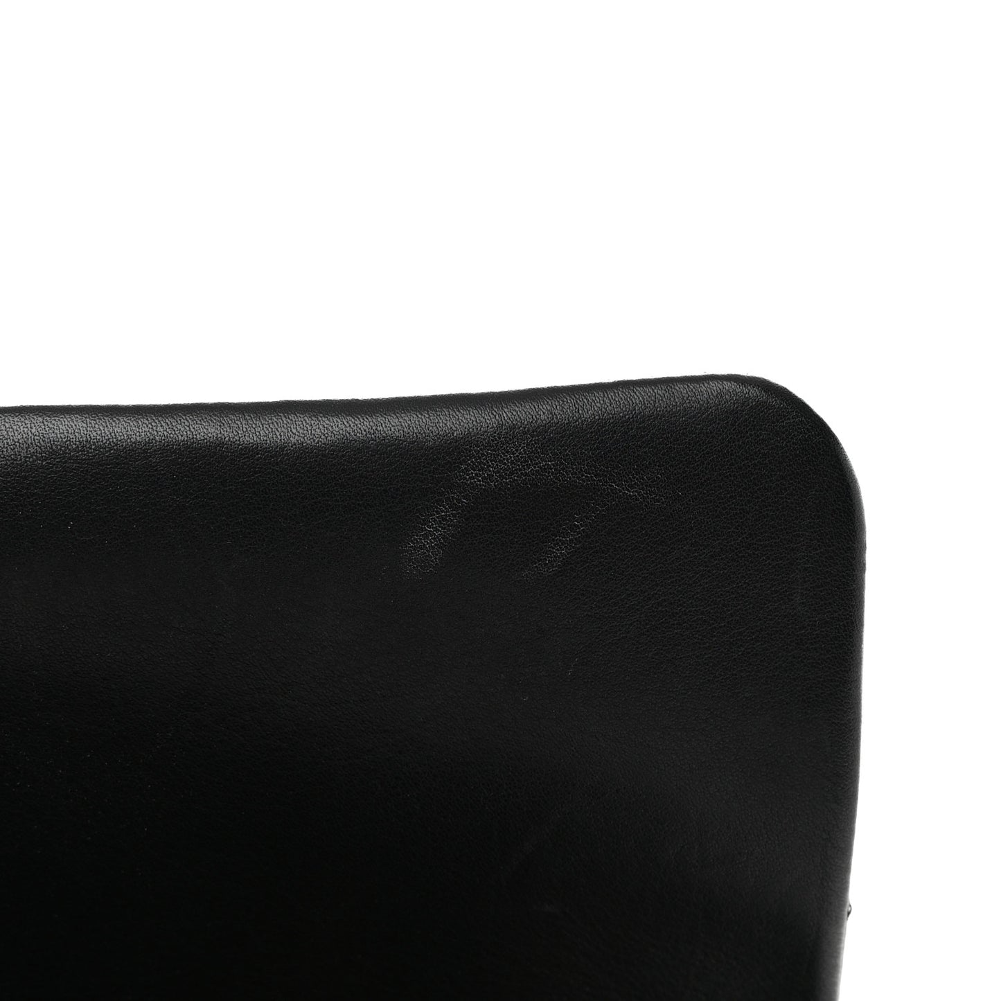 Lambskin Quilted XL Jumbo Single Flap Black
