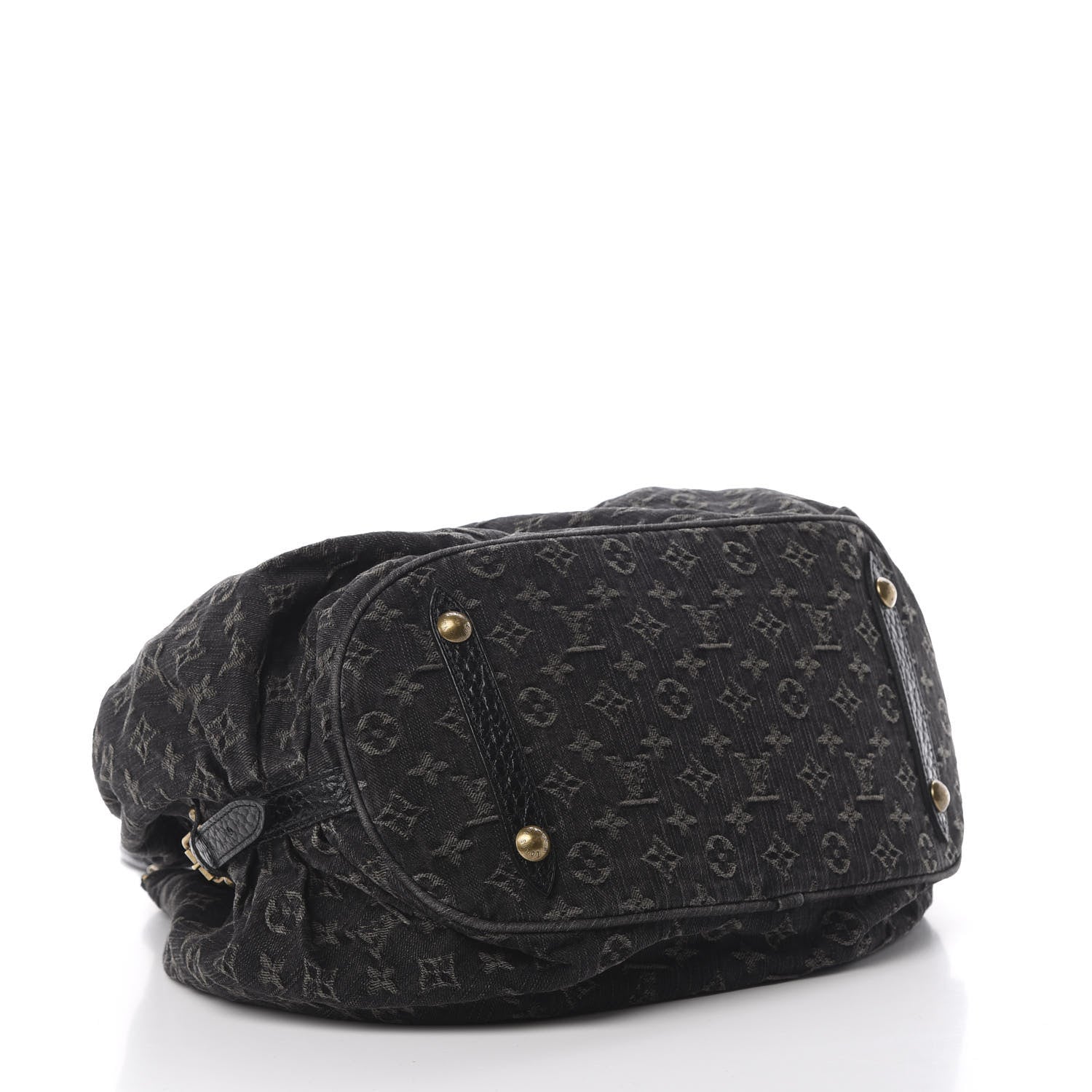 Louis Vuitton Denim Mahina XL Black 3 of 9