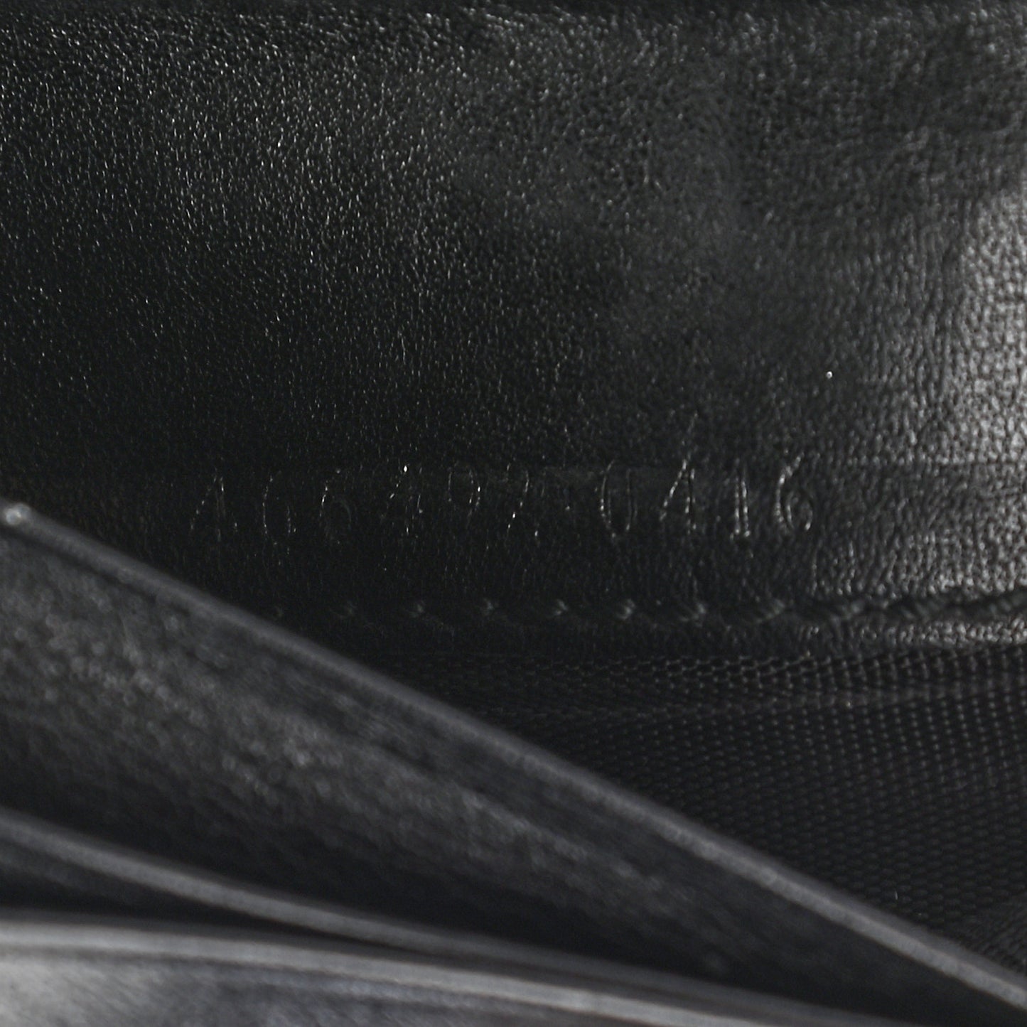 Calfskin Matelasse GG Marmont Card Case Wallet Black