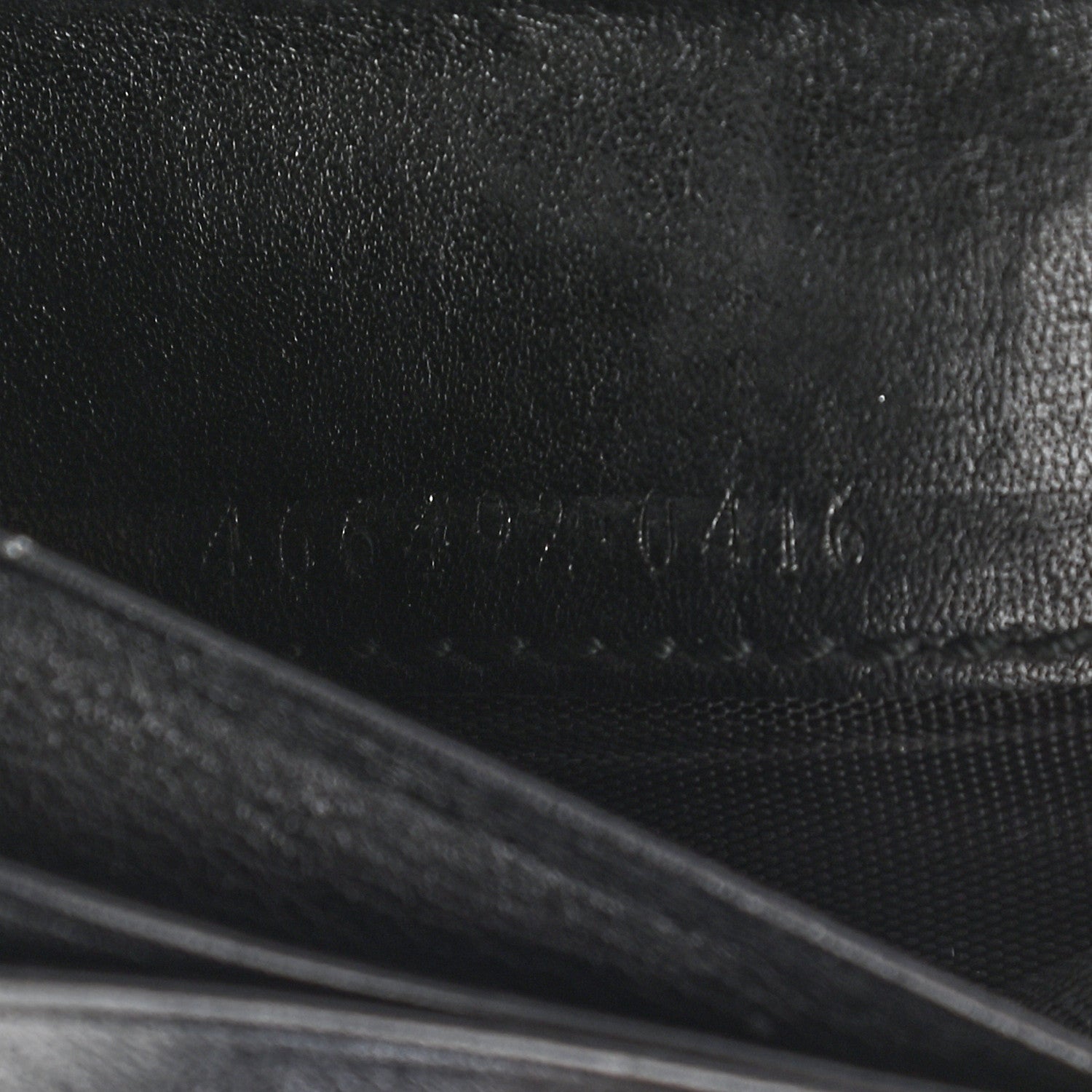 Gucci Calfskin Matelasse GG Marmont Card Case Wallet Black 7 of 12