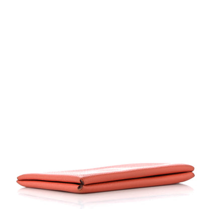 Hermes Evercolor Calvi Card Case Crevette 4 of 9