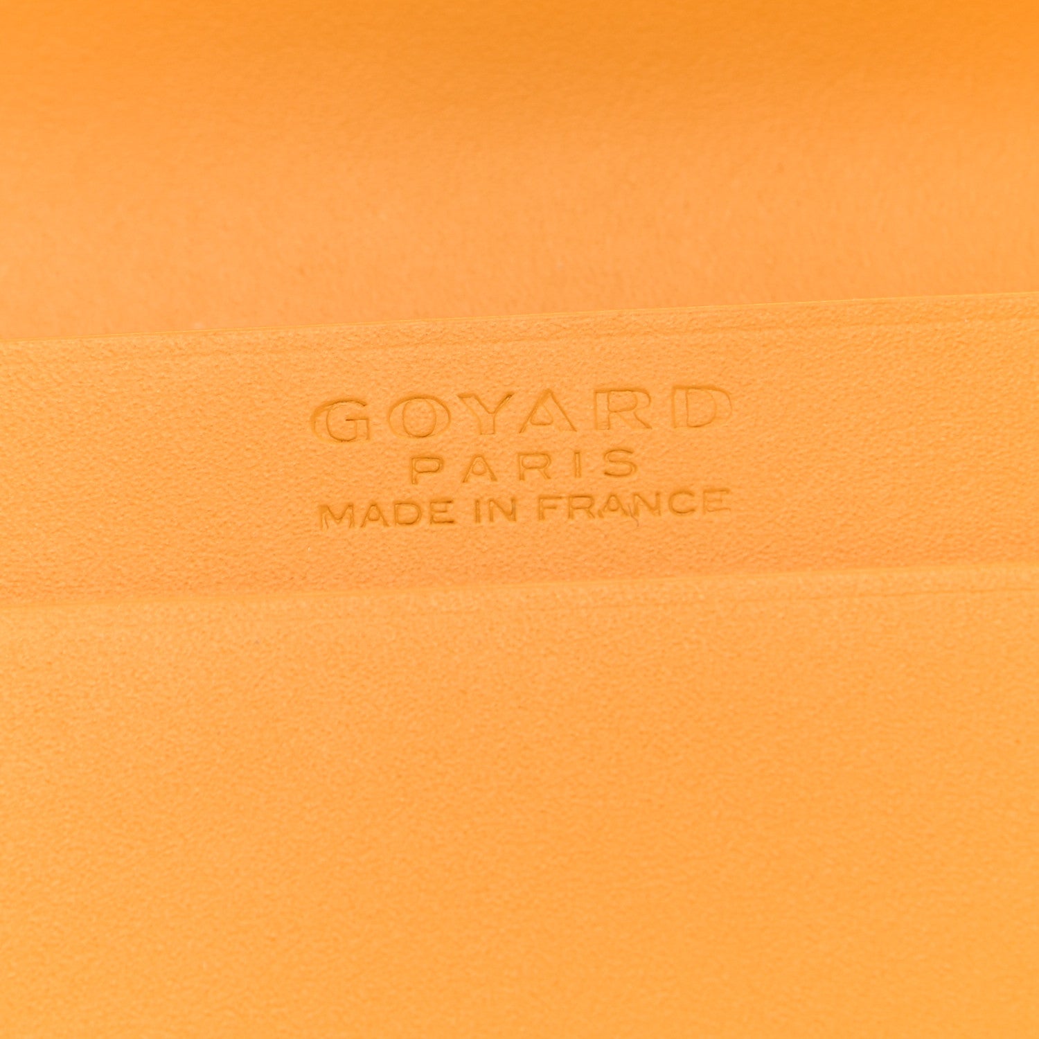 Goyard Goyardine Business Card Holder Yellow 6 of 7