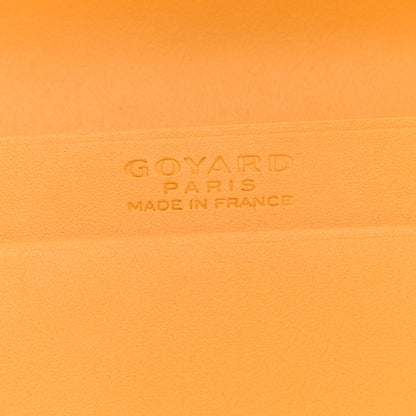 Goyard Goyardine Business Card Holder Yellow 6 of 7