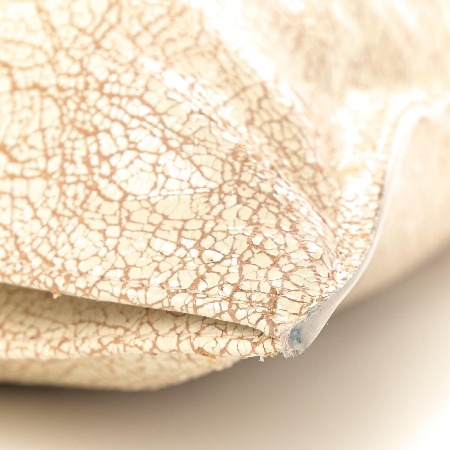 Bottega Veneta Crackled Calfskin BV Twist Zabaione 5 of 6
