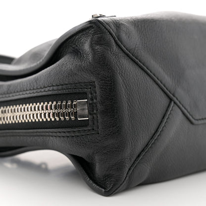 Balenciaga Calfskin Papier Mini A4 Zip Around Tote Black 9 of 15