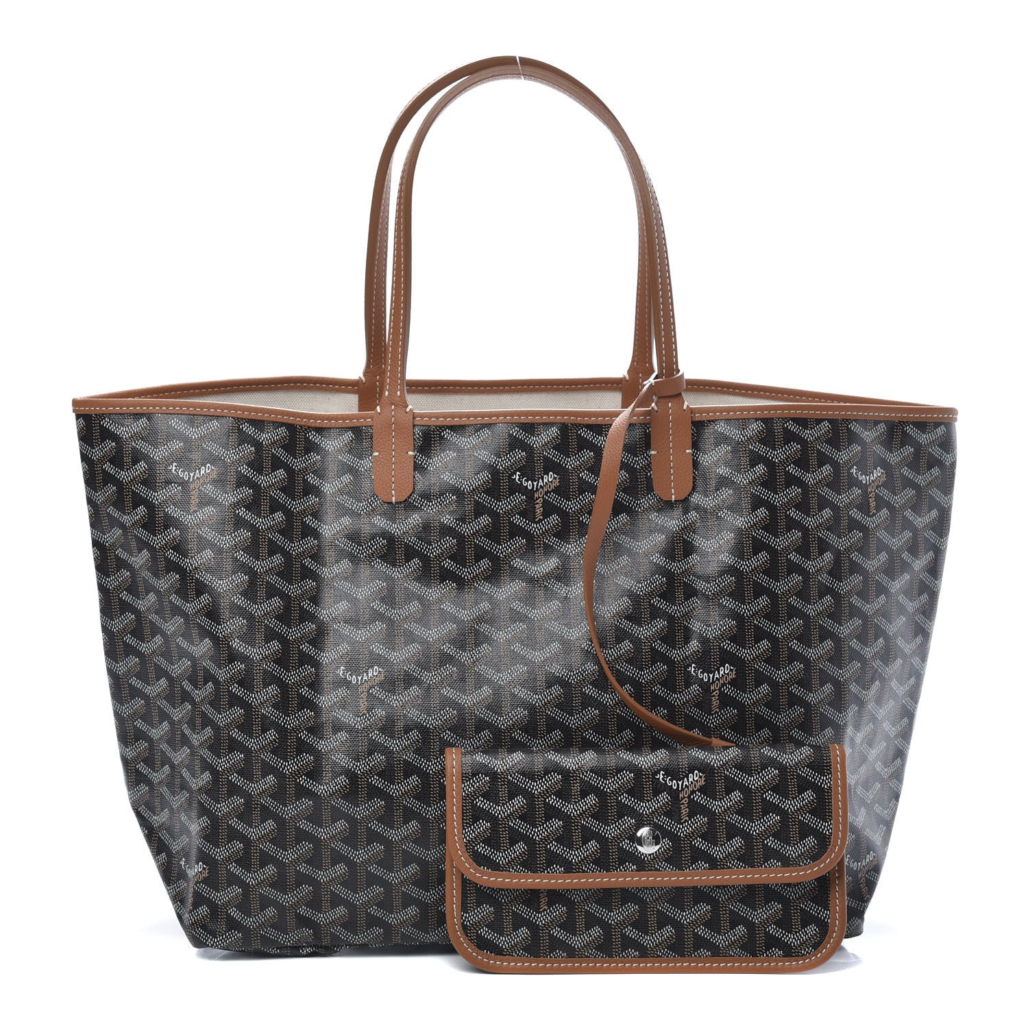 Goyard Goyardine Saint Louis PM Black Gold 1 of 11