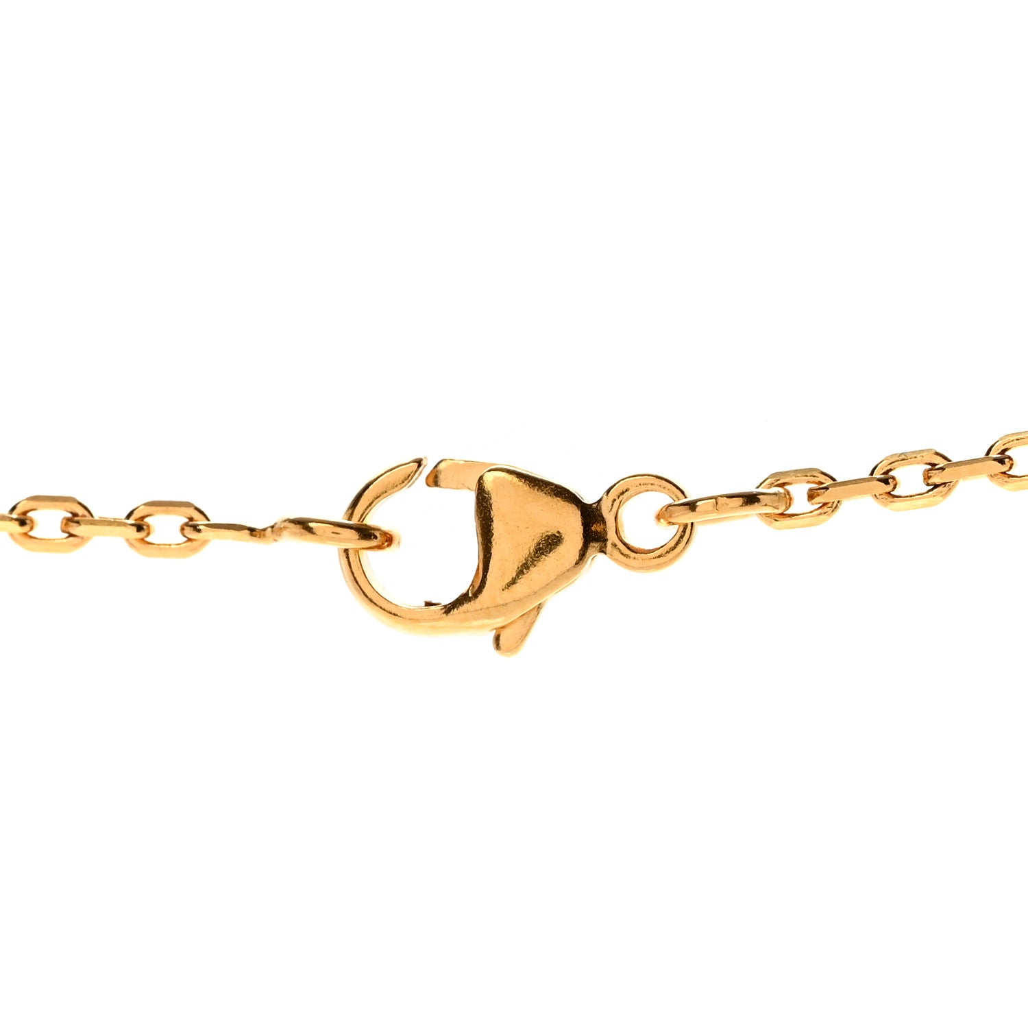 Hermes Lacquered Gold Mini Pop H Pendant Necklace Black 6 of 6