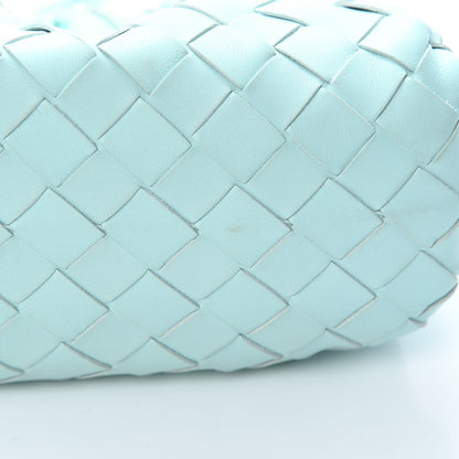 Bottega Veneta Nappa Intrecciato The Mini Pouch Topazio Silver 11 of 11