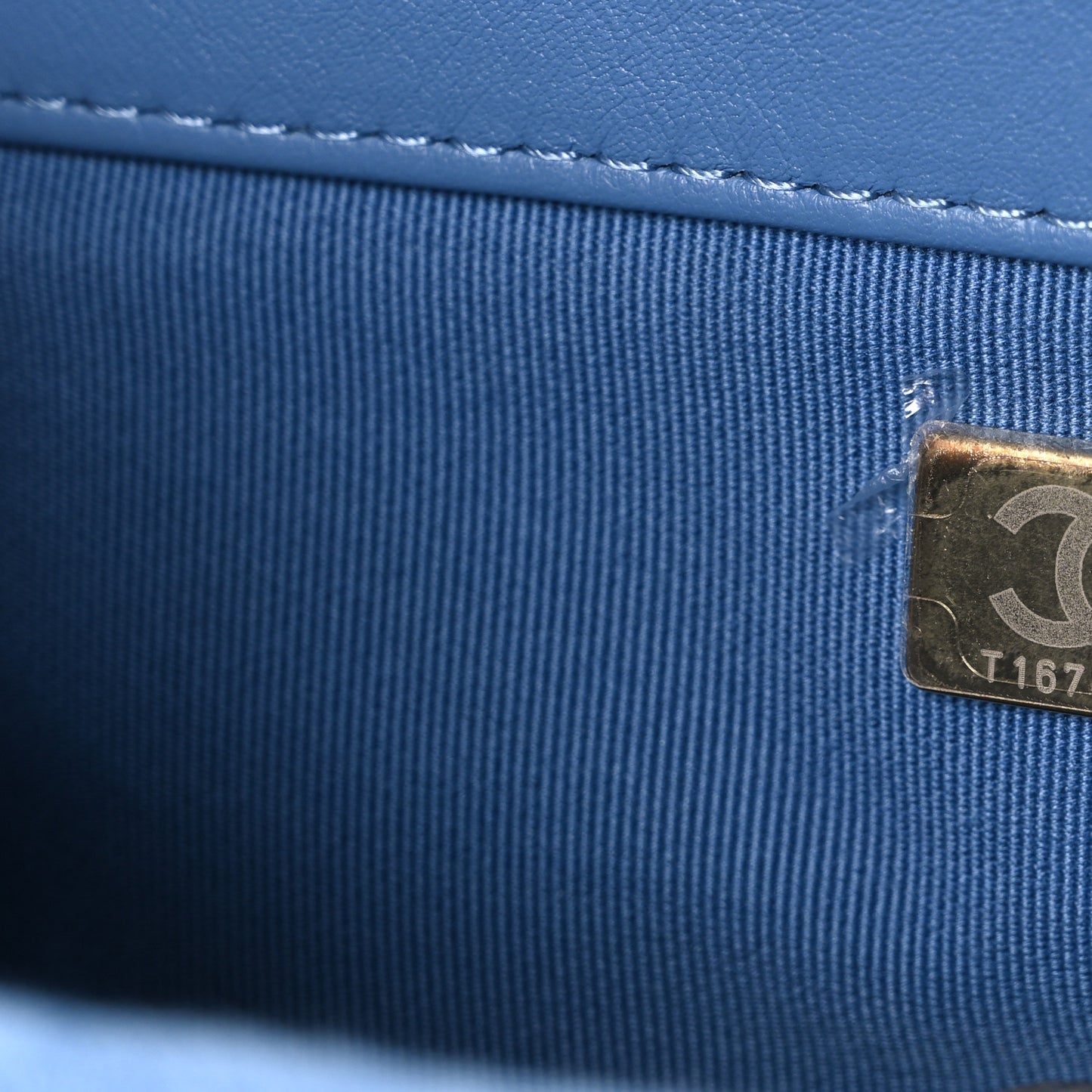 Denim Quilted Medium Chanel 19 Flap Blue