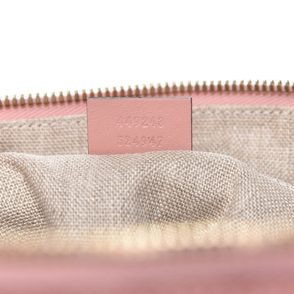 Gucci Soft Microguccissima Medium Bree Shoulder Bag Soft Pink 9 of 10