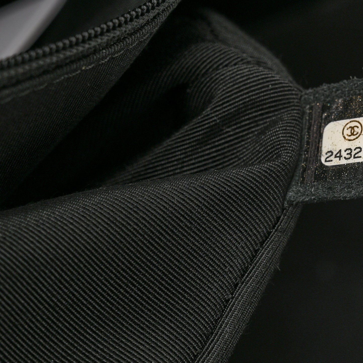 Calfskin Quilted Timeless Tote Black