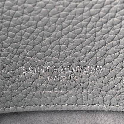 Saint Laurent Grained Calfskin Small Supple Sac De Jour Grey 6 of 10