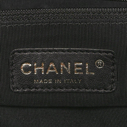 Chanel Calfskin Quilted Large Chain Me Hobo Black 6 of 10