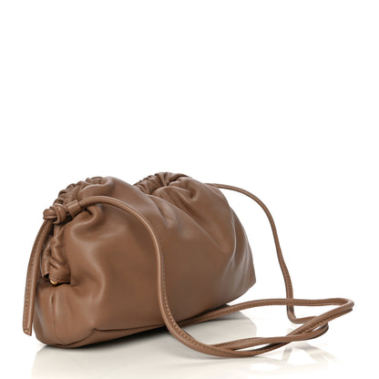 Mansur Gavriel Lambskin Cloud Mini Clutch Biscotto 3 of 9