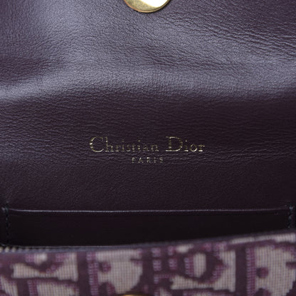 Christian Dior Oblique Saddle Belt Bag Bordeaux 8 of 8