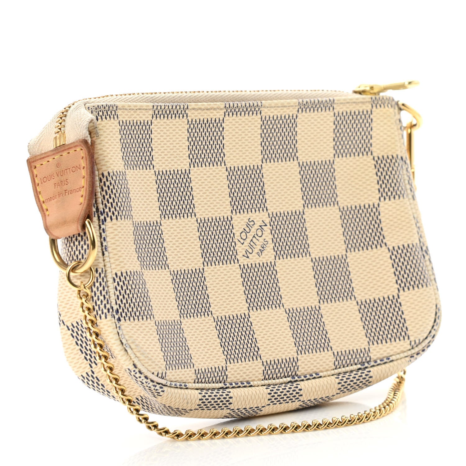 Louis Vuitton Damier Azur Mini Pochette Accessories 3 of 10