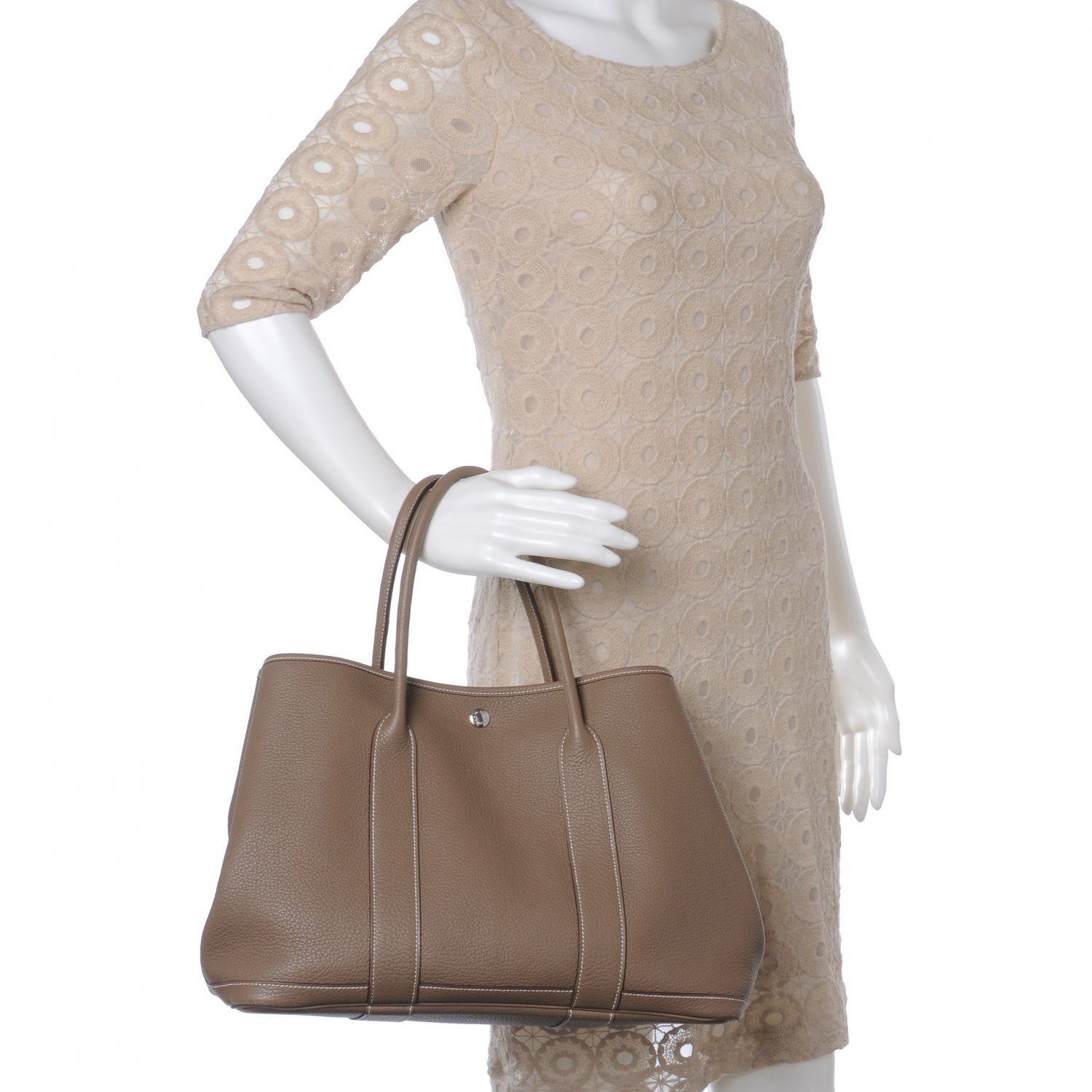 Hermes Negonda Garden Party 36 MM Etoupe 2 of 7