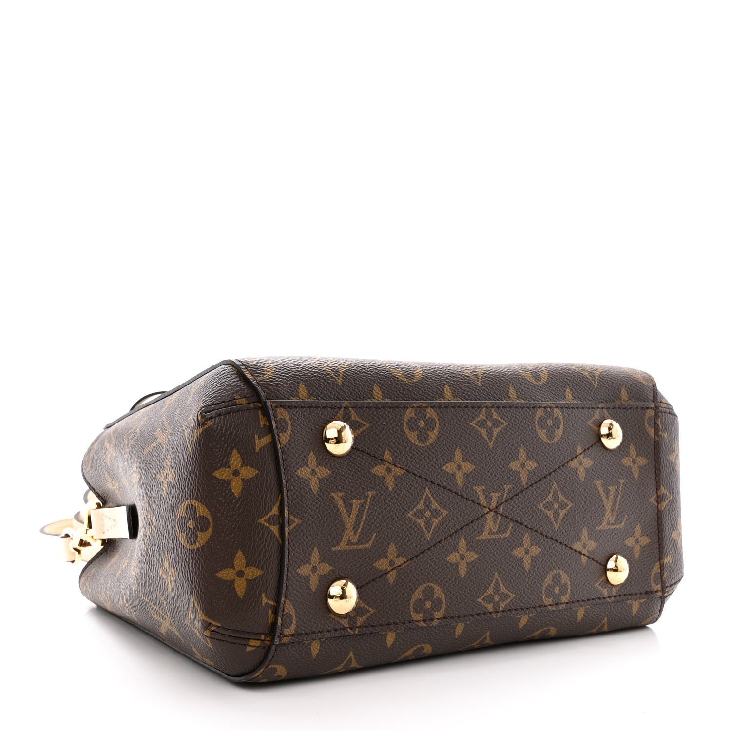 Louis Vuitton Monogram Braided Montaigne BB Creme Beige 4 of 11