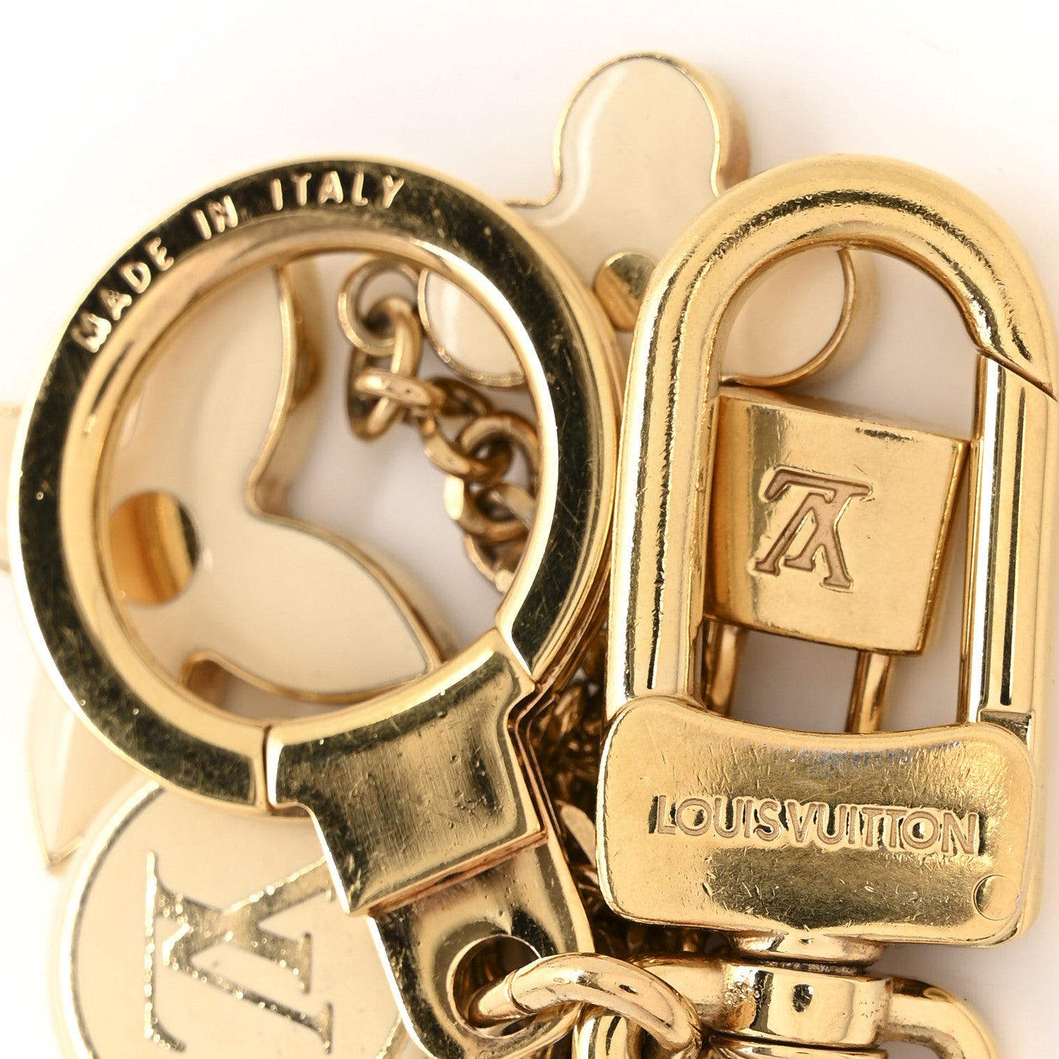 Louis Vuitton Pastilles Cles Key Chain Bag Charm 3 of 4