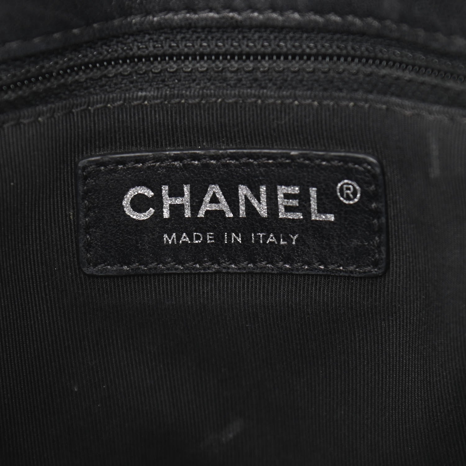 Chanel Patent Quilted Medium Just Mademoiselle Bowling Bag Black 8 of 12