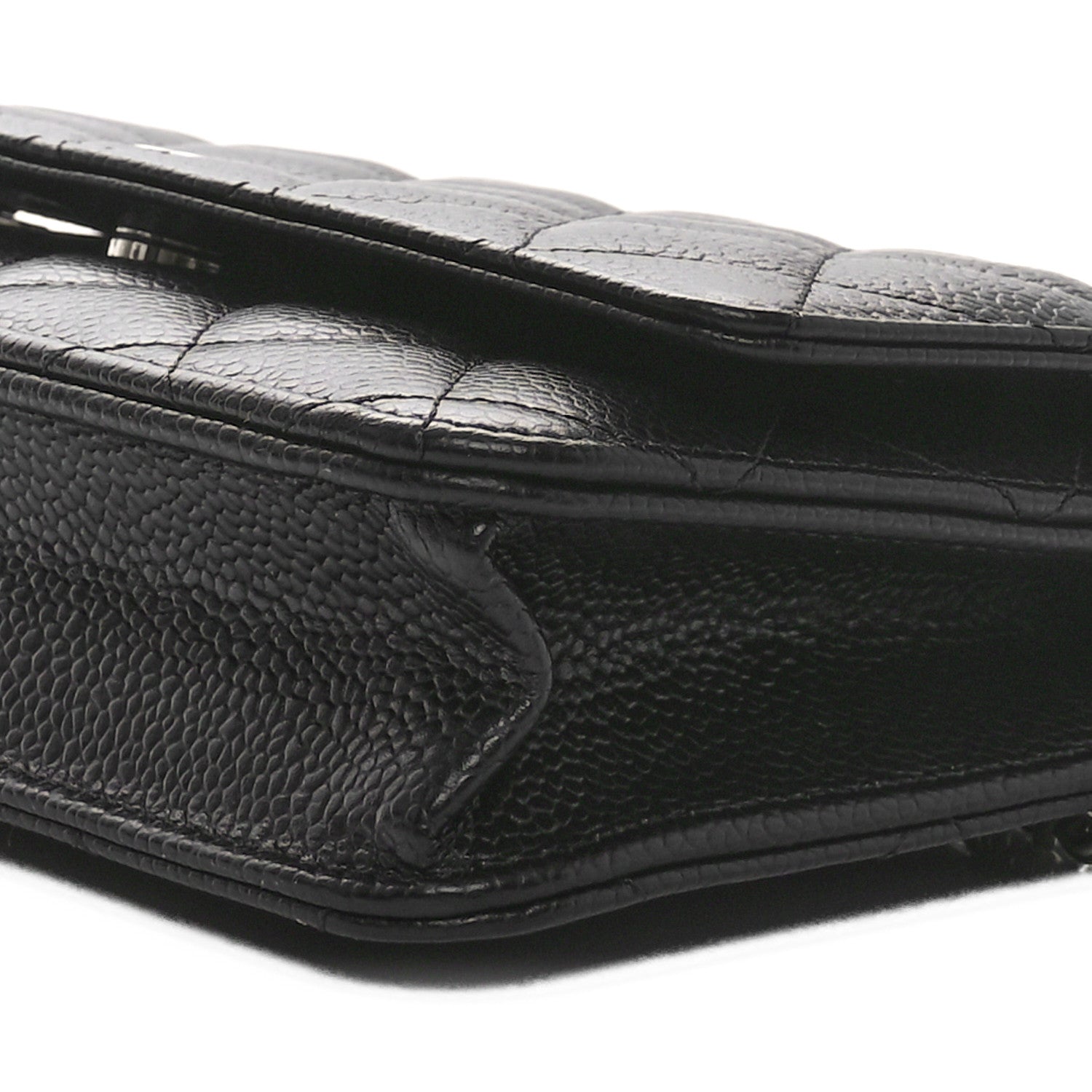 Chanel Caviar Quilted Wallet on Chain WOC Black 11 of 11