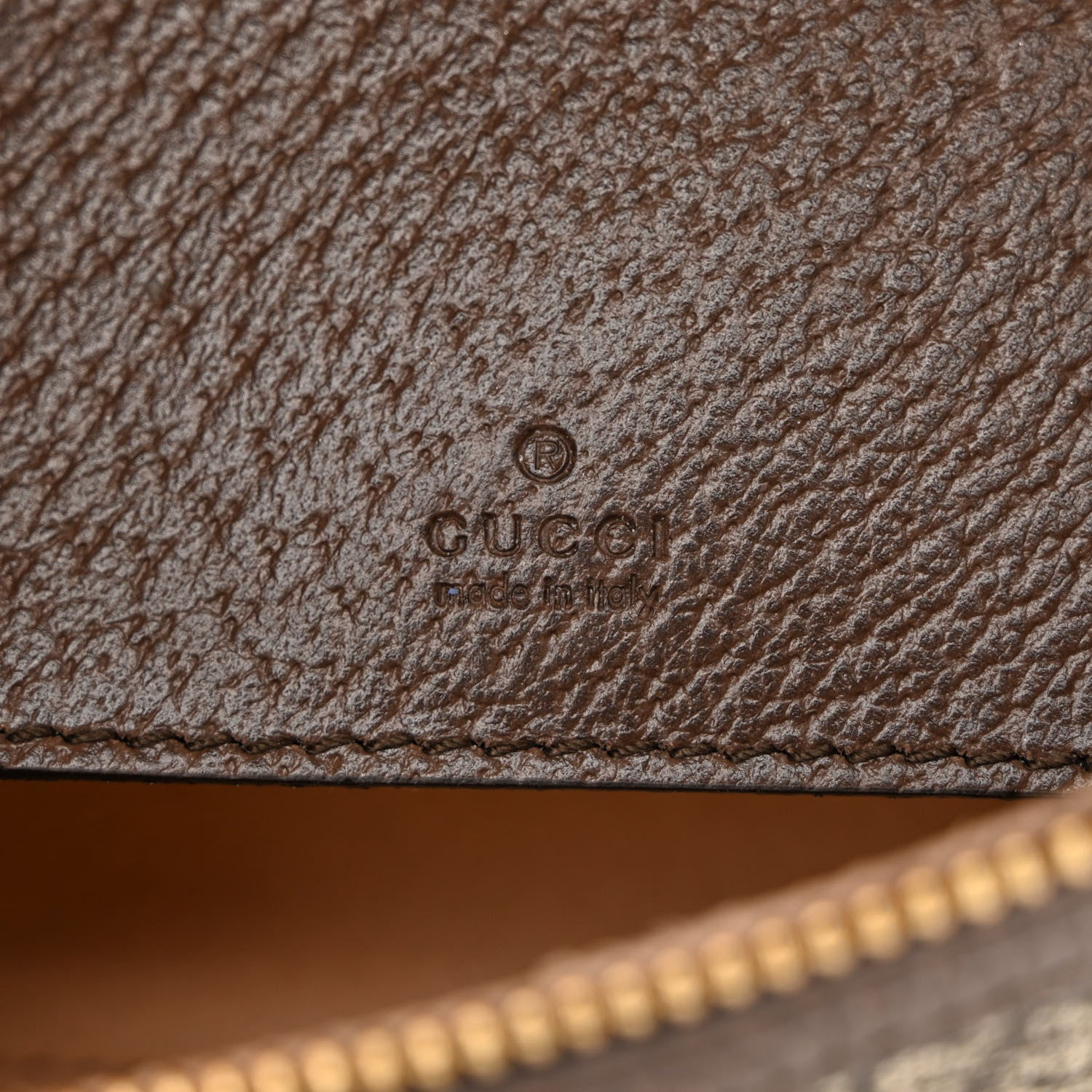 Gucci GG Supreme Monogram Web Ophidia Belt Bag 110 44 Dark Brown 6 of 11