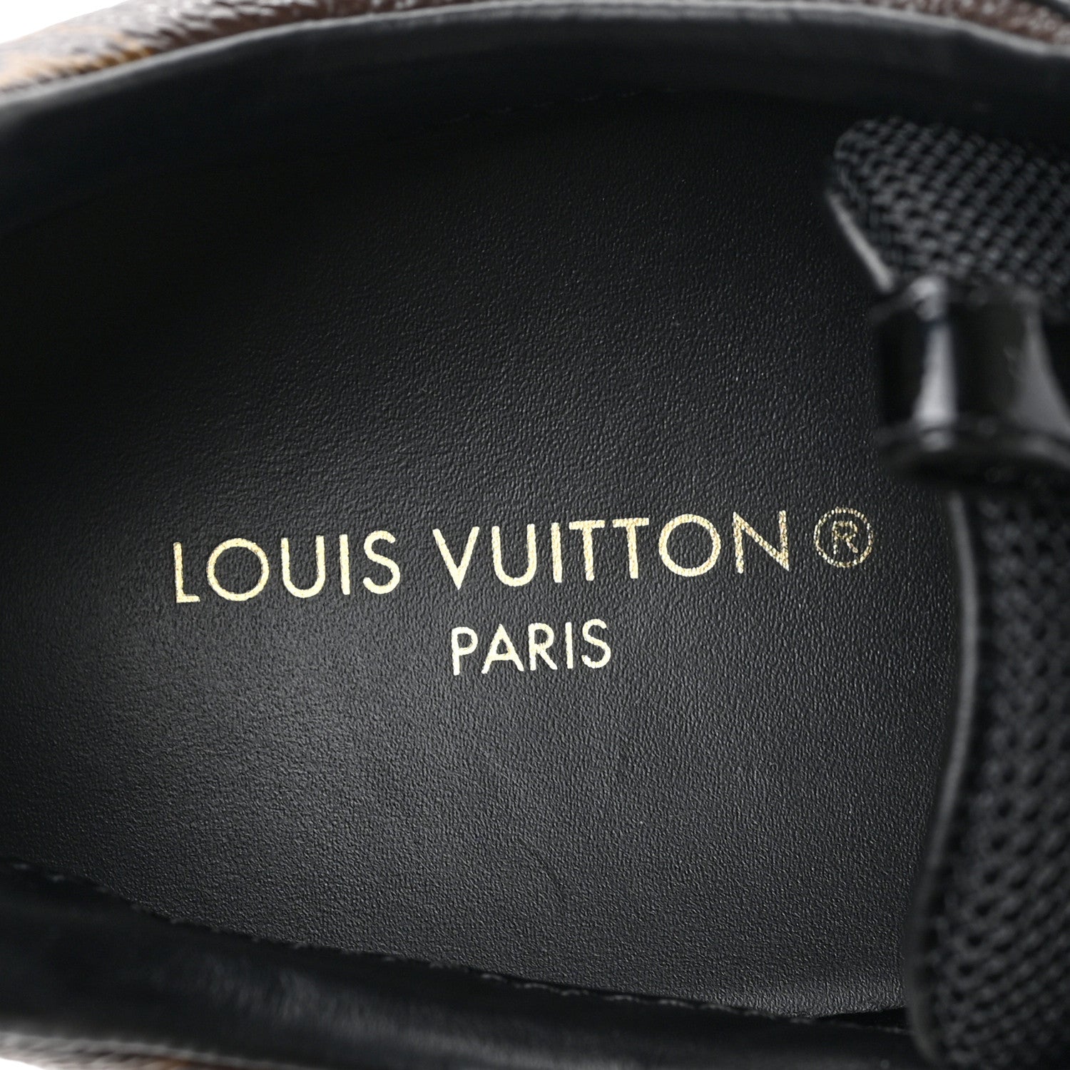 Louis Vuitton Suede Monogram Run Away Sneakers 39.5 Black 5 of 7