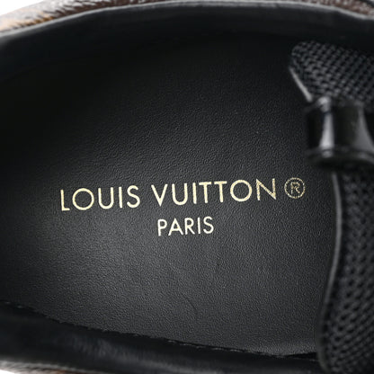 Louis Vuitton Suede Monogram Run Away Sneakers 39.5 Black 5 of 7