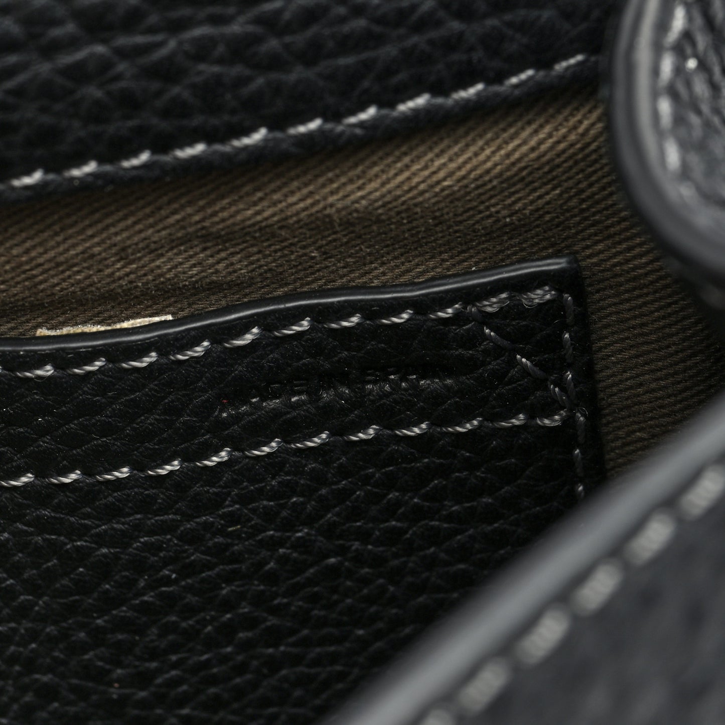Calfskin Mini Marcie Round Crossbody Bag Black