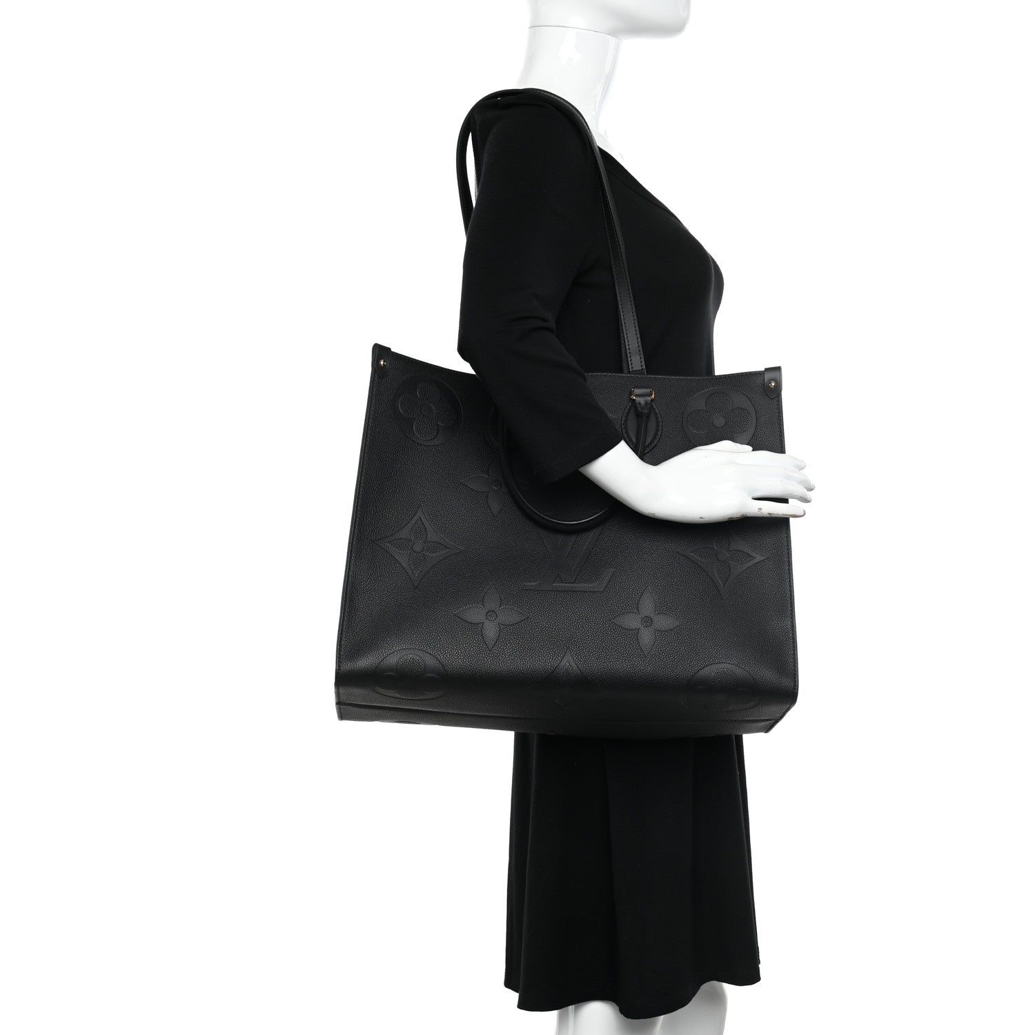 Louis Vuitton Empreinte Monogram Giant Onthego GM Black 2 of 10