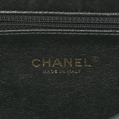 Chanel Caviar Quilted Medium CC Filigree Vanity Case Black 6 of 10