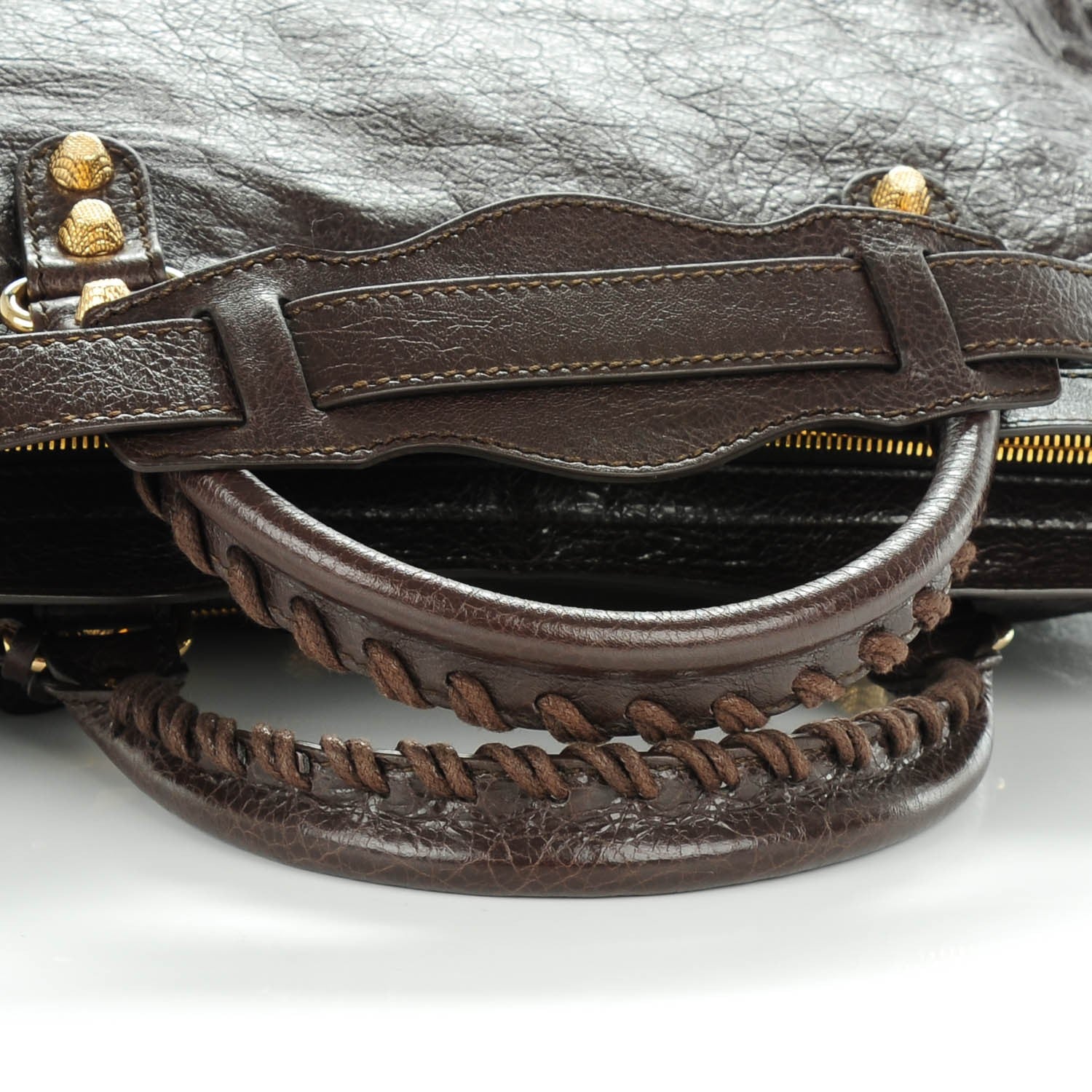 Balenciaga Agneau Giant 12 Gold Hardware City Charbon 5 of 8