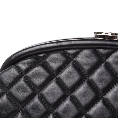 Chanel Lambskin Quilted Timeless Clutch Black 10 of 11