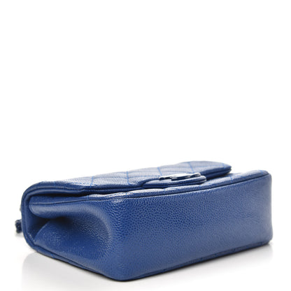 Chanel Caviar Quilted Incognito Mini Square Flap Dark Blue 4 of 11