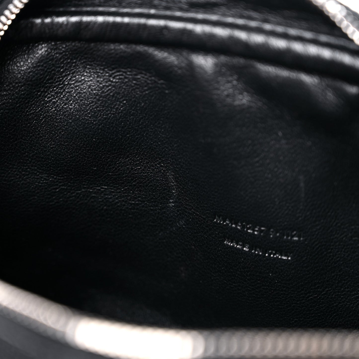 Grain De Poudre Matelasse Monogram Mini Lou Camera Bag Black