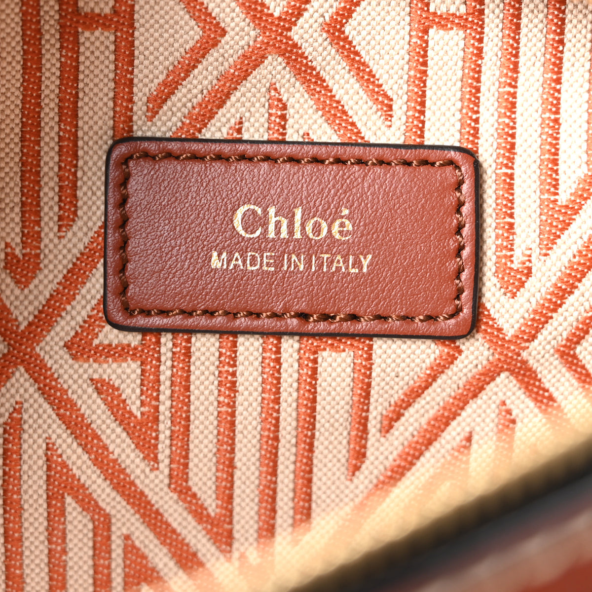 Chloe Calfskin Small Daria Sepia Brown 6 of 9