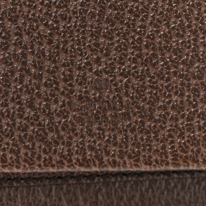 Gucci GG Supreme Monogram Textured Dollar Calfskin Web Ophidia Travel Document Case Beige Ebony New Acero 8 of 9