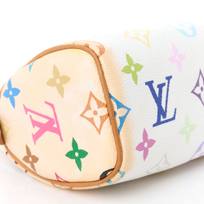 Louis Vuitton Monogram Multicolor Mini Sac HL Speedy White 9 of 9