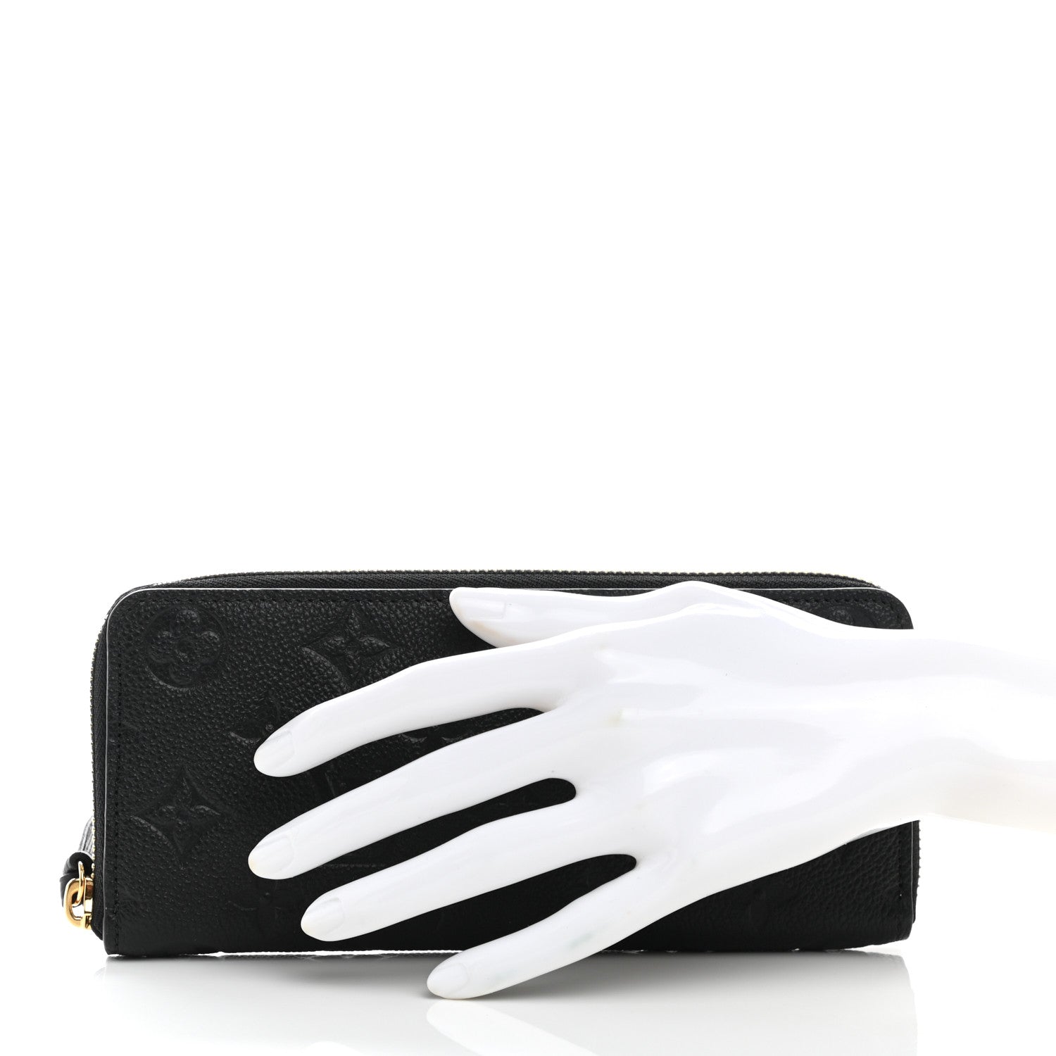 Louis Vuitton Empreinte Clemence Wallet Black 2 of 6