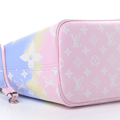 Louis Vuitton Monogram Escale Neverfull MM Pastel 11 of 12