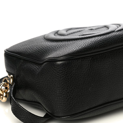 Gucci Pebbled Calfskin Small Soho Disco Bag Black 9 of 10