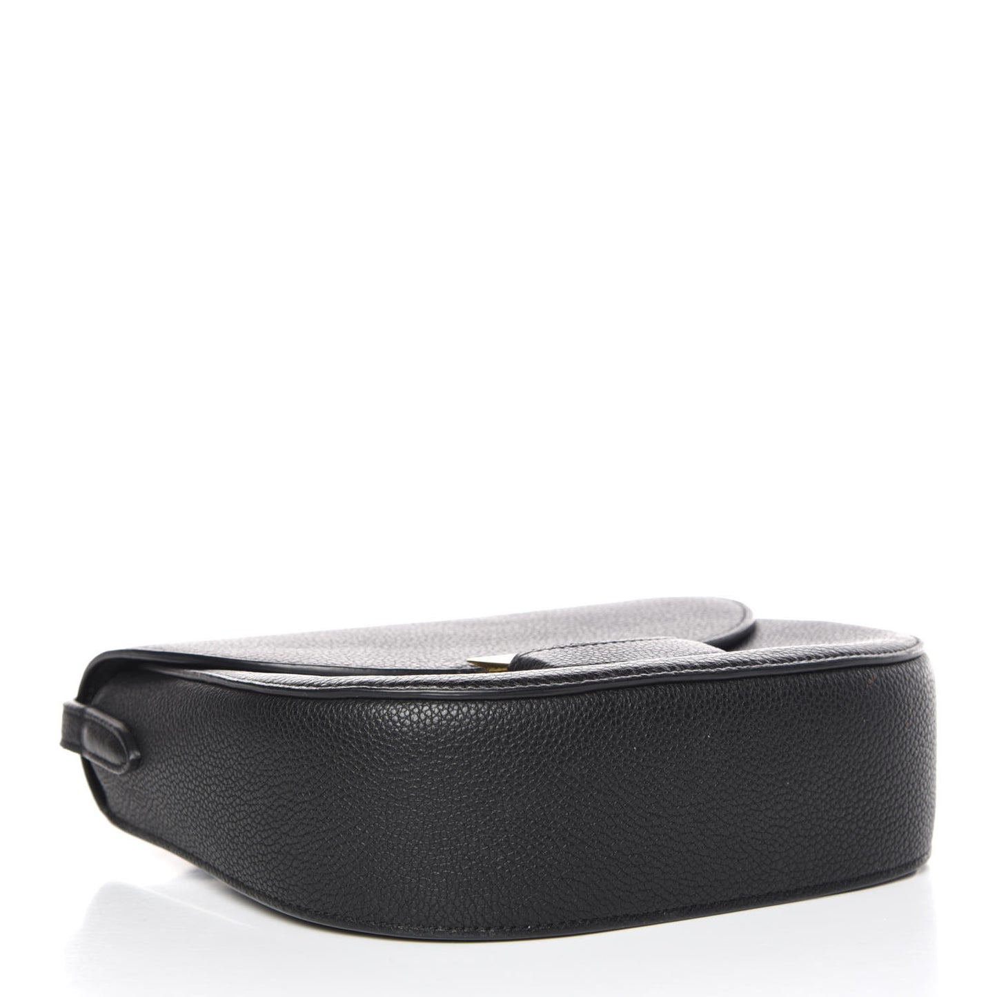 Baby Grained Calfskin Small Trotteur Black