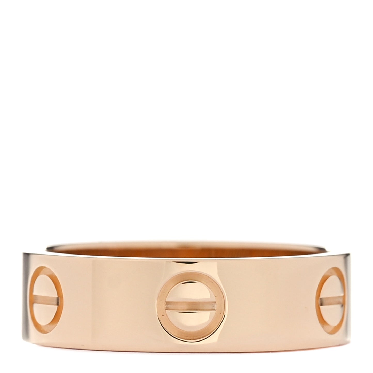 18K Yellow Gold 5.5mm LOVE Ring 54 6.75