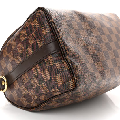 Louis Vuitton Damier Ebene Speedy Bandouliere 25 8 of 10