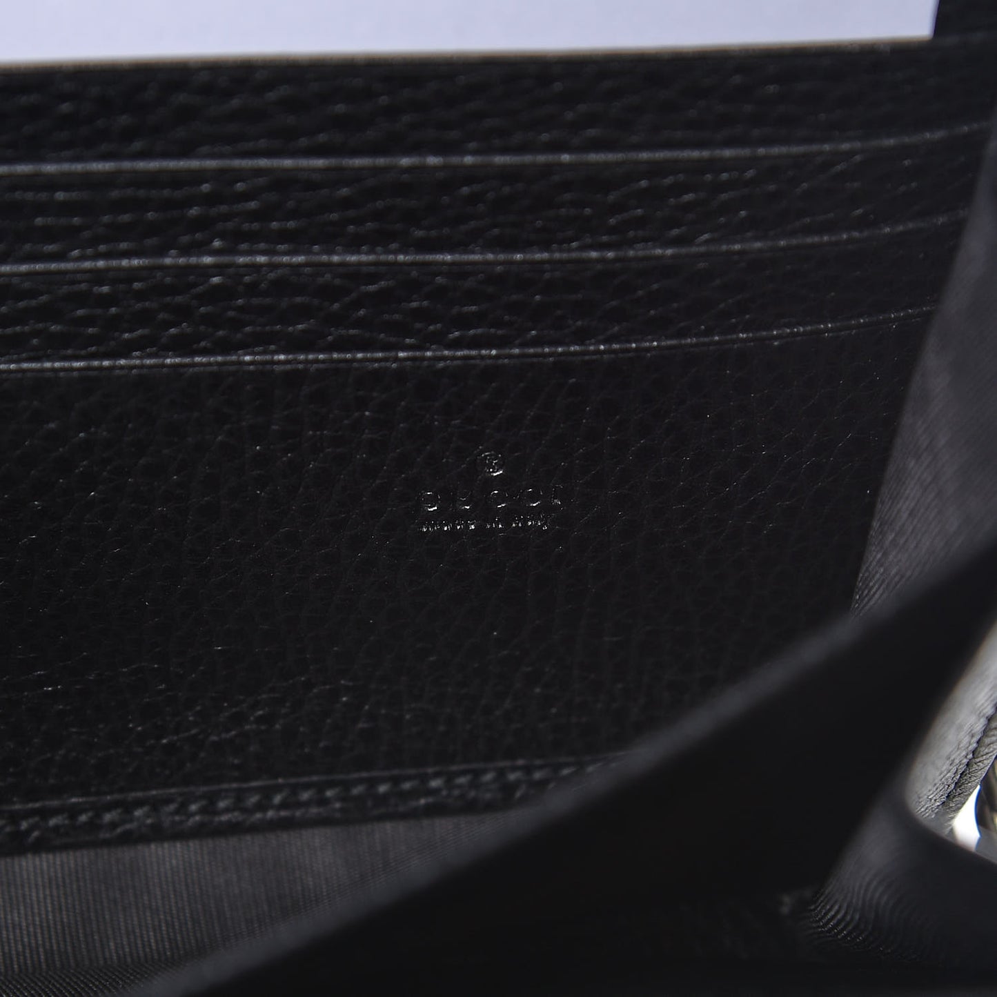 Calfskin Mini Dionysus Chain Wallet Black