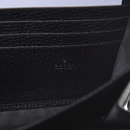 Gucci Calfskin Mini Dionysus Chain Wallet Black 6 of 9